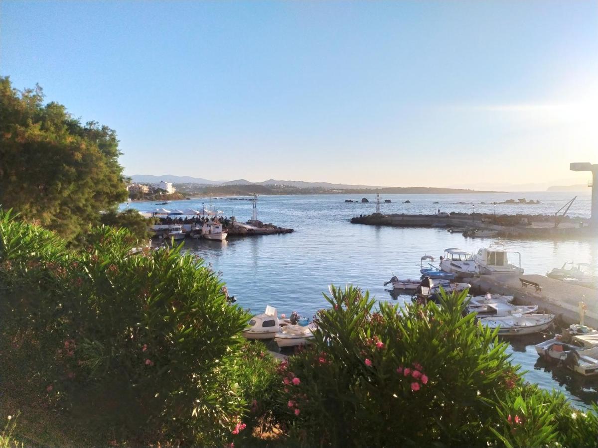 Sea Side View Home Steps From The Beach & City Chrissi Akti Chania Exterior foto